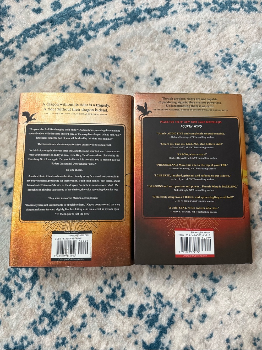 First Two Fourth Wing Books - Picture 4 of 4